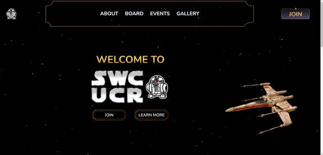 UCR Starwars Club Website Preview Card
